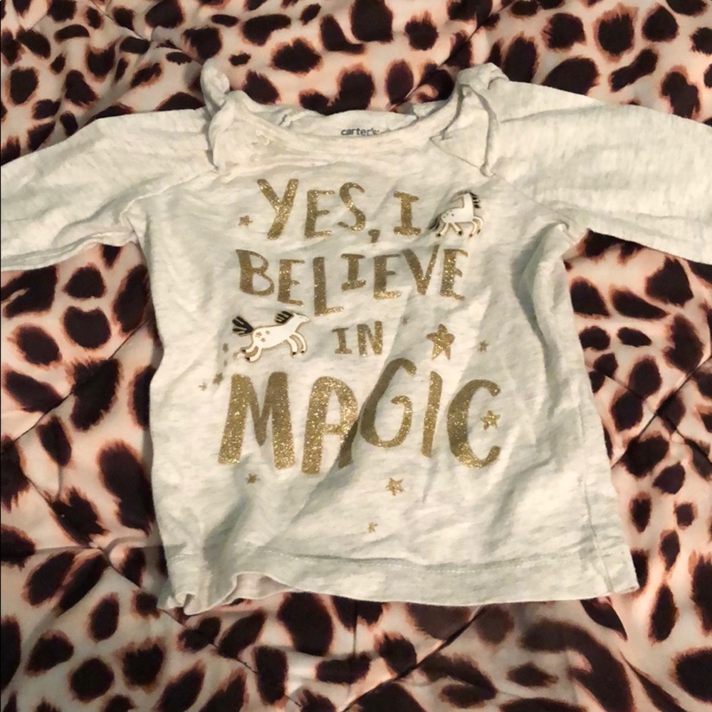 Long sleeve unicorn shirt